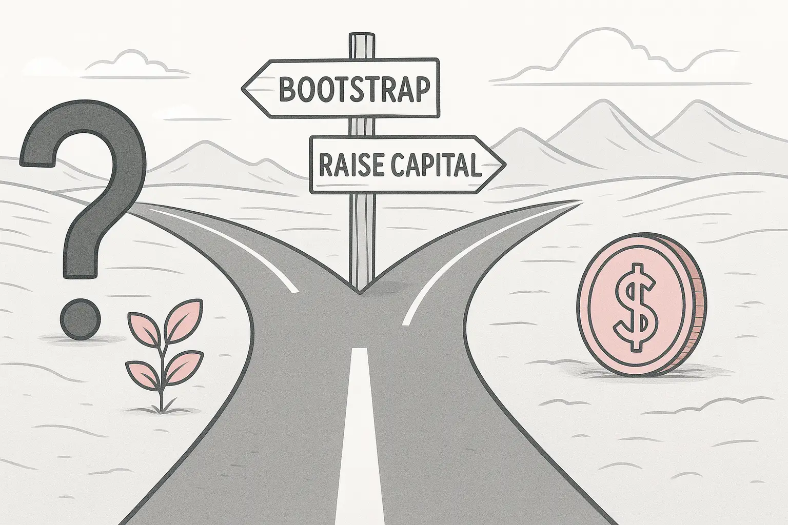 bootstrap vs raising capital